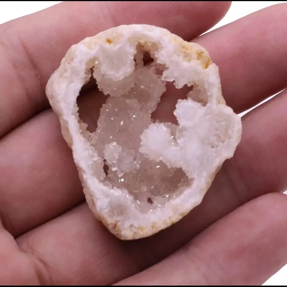 New Natural Stone Agate Slice Quartzs Crystal